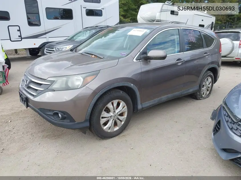 2013 HONDA CR-V VIN 5J6RM4H55DL030693 — фото 2