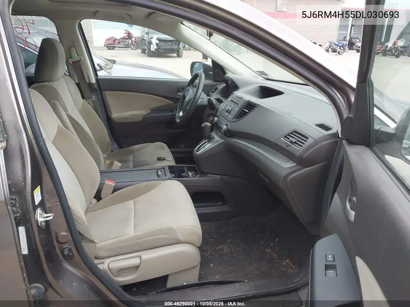 2013 HONDA CR-V VIN 5J6RM4H55DL030693 — фото 5