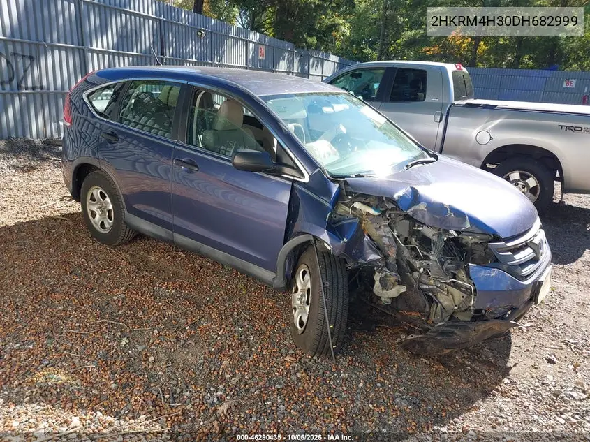 HONDA CR-V 2013, VIN 2HKRM4H30DH682999