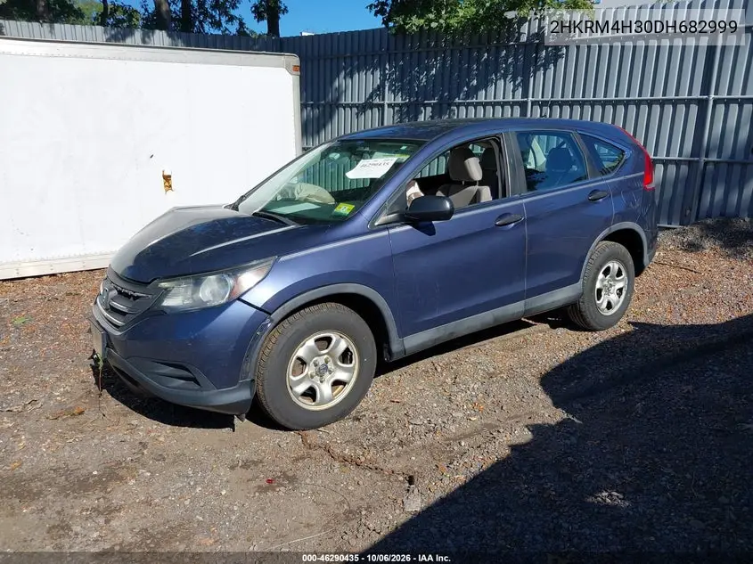 2013 HONDA CR-V VIN 2HKRM4H30DH682999 — фото 2