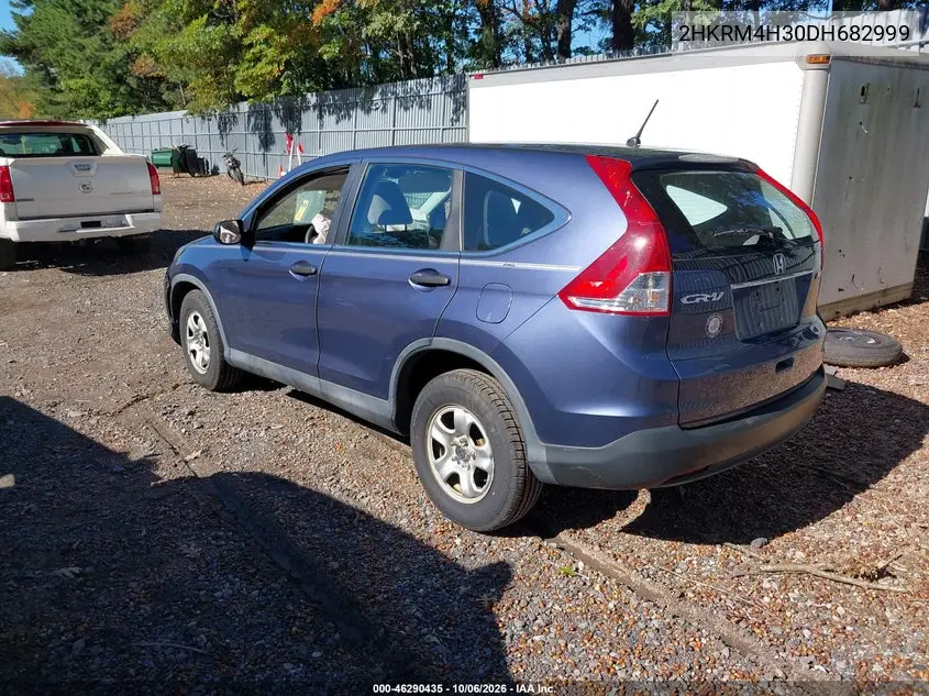 2013 HONDA CR-V VIN 2HKRM4H30DH682999 — фото 3