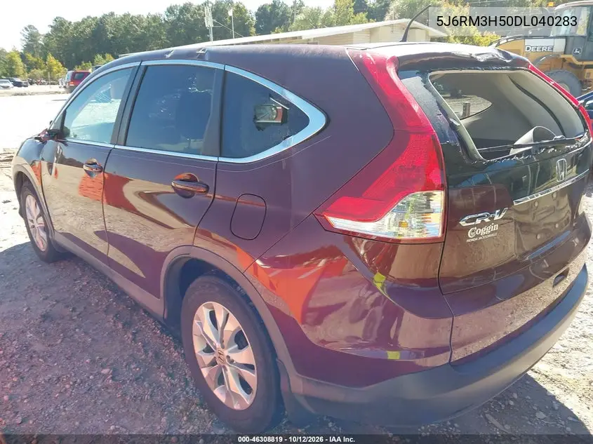 2013 HONDA CR-V VIN 5J6RM3H50DL040283 — фото 3