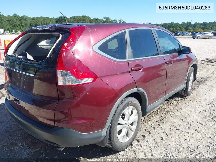 2013 HONDA CR-V VIN 5J6RM3H50DL040283 — фото 4