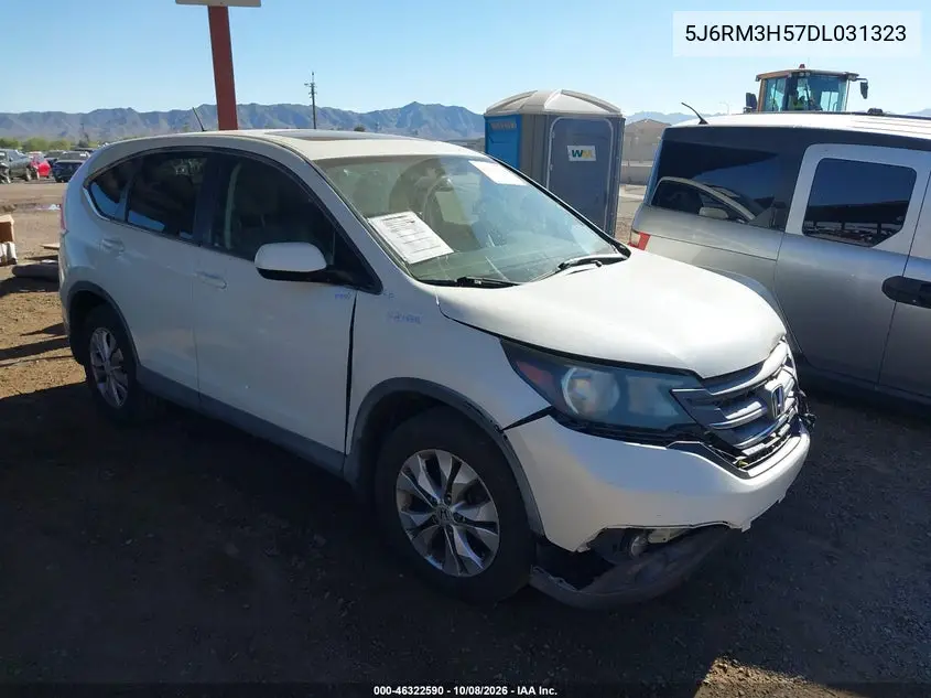 HONDA CR-V 2013, VIN 5J6RM3H57DL031323