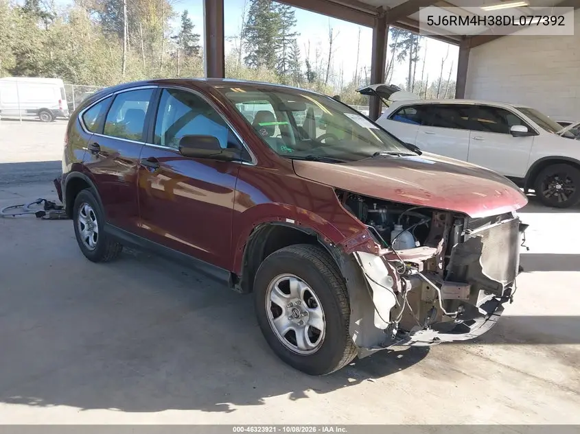 HONDA CR-V 2013, VIN 5J6RM4H38DL077392