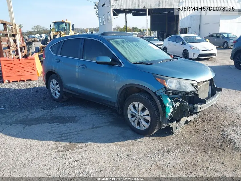 HONDA CR-V 2013, VIN 5J6RM4H57DL078096