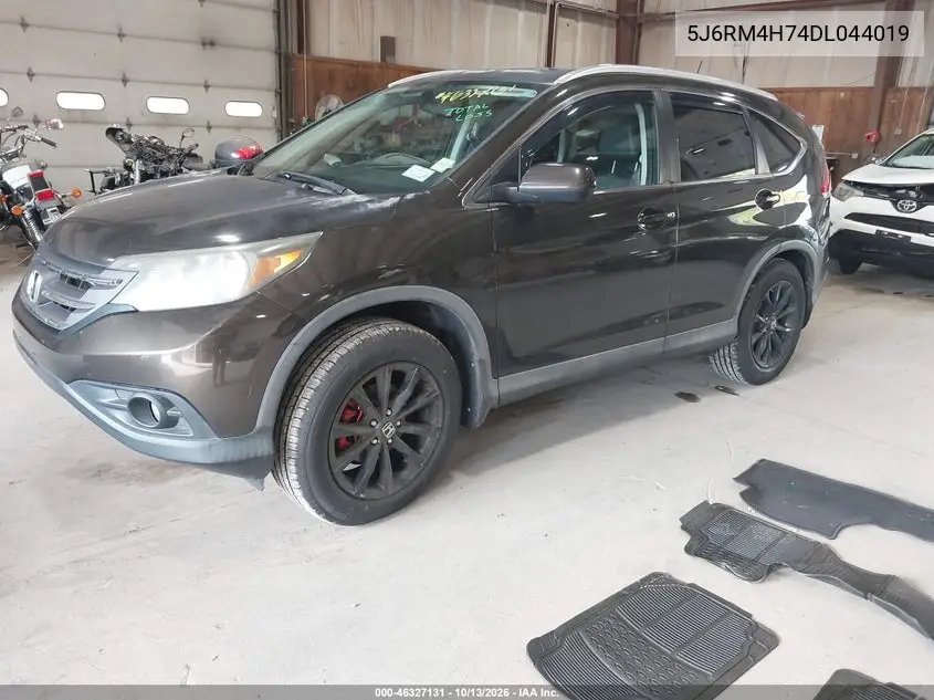 2013 HONDA CR-V VIN 5J6RM4H74DL044019 — фото 2