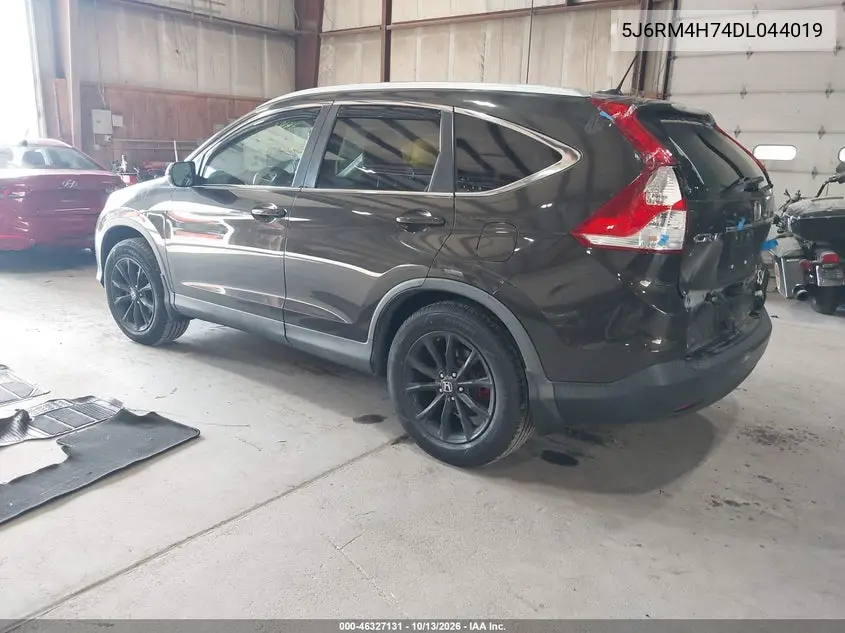 2013 HONDA CR-V VIN 5J6RM4H74DL044019 — фото 3