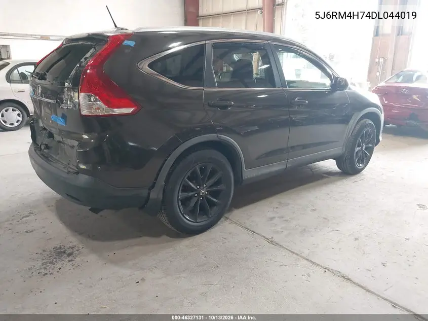 2013 HONDA CR-V VIN 5J6RM4H74DL044019 — фото 4