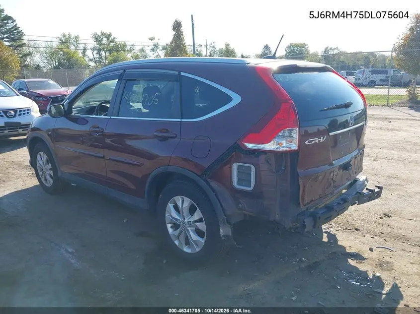 2013 HONDA CR-V VIN 5J6RM4H75DL075604 — фото 3