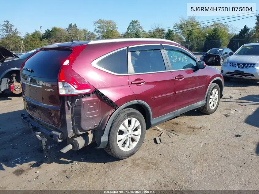 2013 HONDA CR-V VIN 5J6RM4H75DL075604 — фото 4