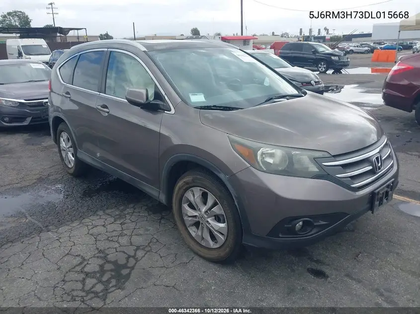 HONDA CR-V 2013, VIN 5J6RM3H73DL015668
