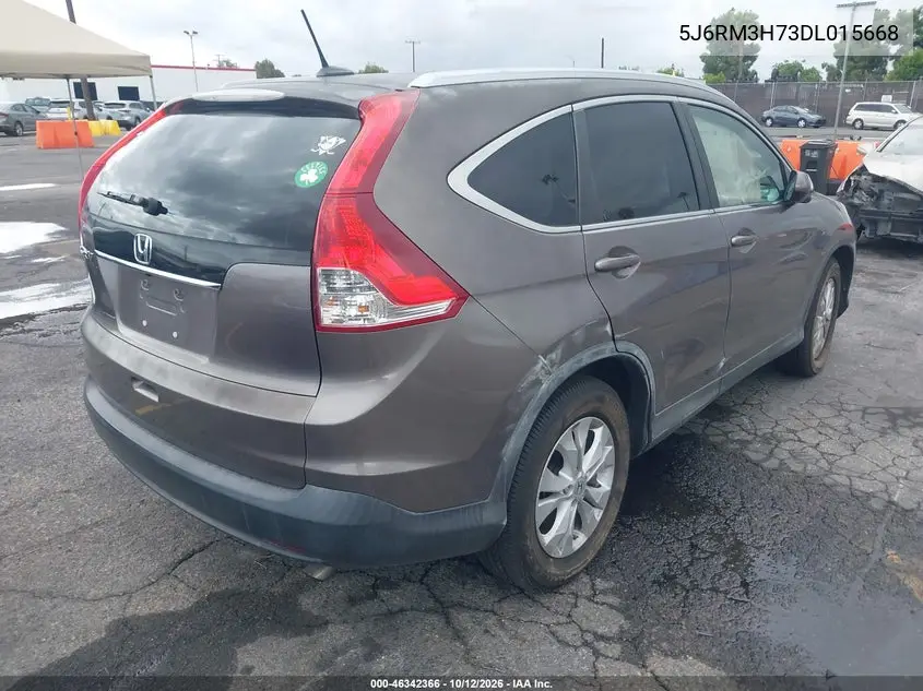 2013 HONDA CR-V VIN 5J6RM3H73DL015668 — фото 4