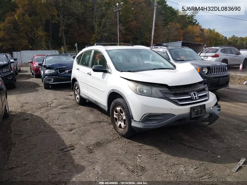 HONDA CR-V 2013, VIN 5J6RM4H32DL083690