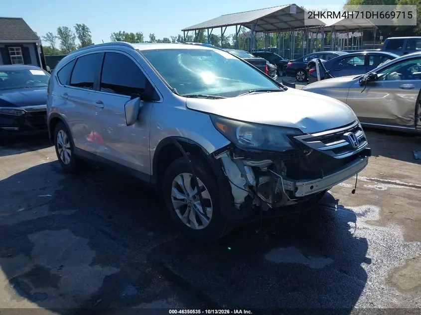 HONDA CR-V 2013, VIN 2HKRM4H71DH669715