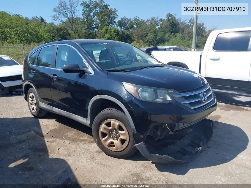 HONDA CR-V 2013, VIN 3CZRM3H31DG707910