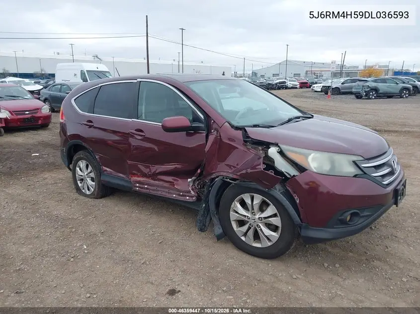 HONDA CR-V 2013, VIN 5J6RM4H59DL036593