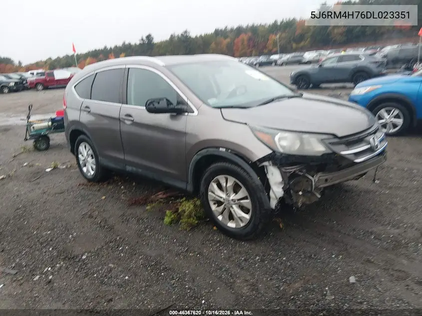 HONDA CR-V 2013, VIN 5J6RM4H76DL023351