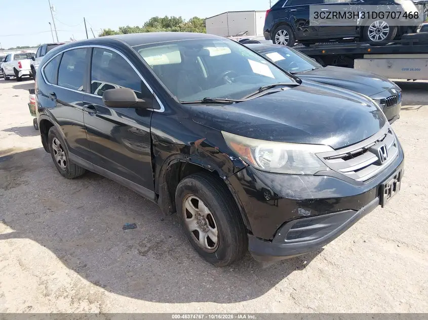HONDA CR-V 2013, VIN 3CZRM3H31DG707468