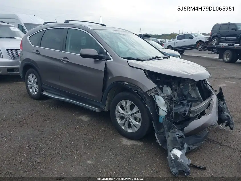 HONDA CR-V 2013, VIN 5J6RM4H79DL065951