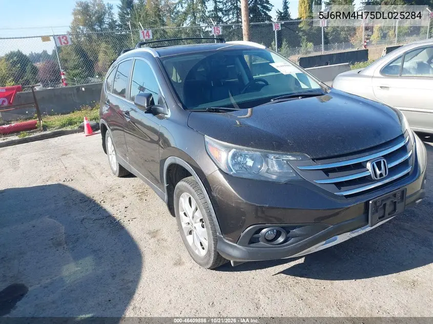 HONDA CR-V 2013, VIN 5J6RM4H75DL025284