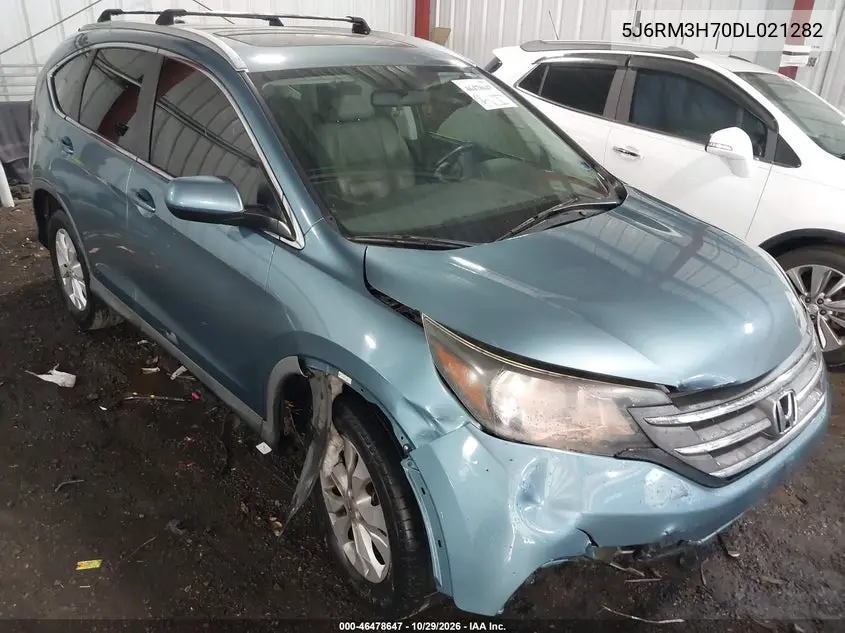 HONDA CR-V 2013, VIN 5J6RM3H70DL021282