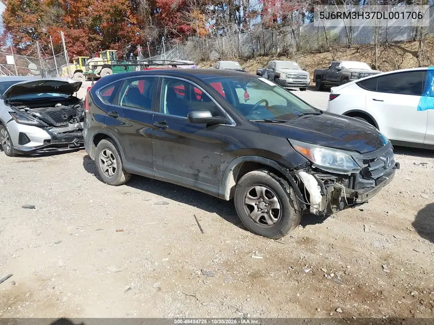 HONDA CR-V 2013, VIN 5J6RM3H37DL001706