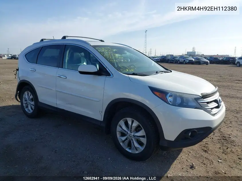 HONDA CR-V 2014, VIN 2HKRM4H92EH112380