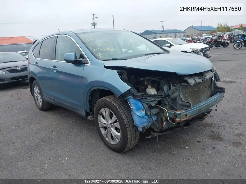 HONDA CR-V 2014, VIN 2HKRM4H5XEH117680