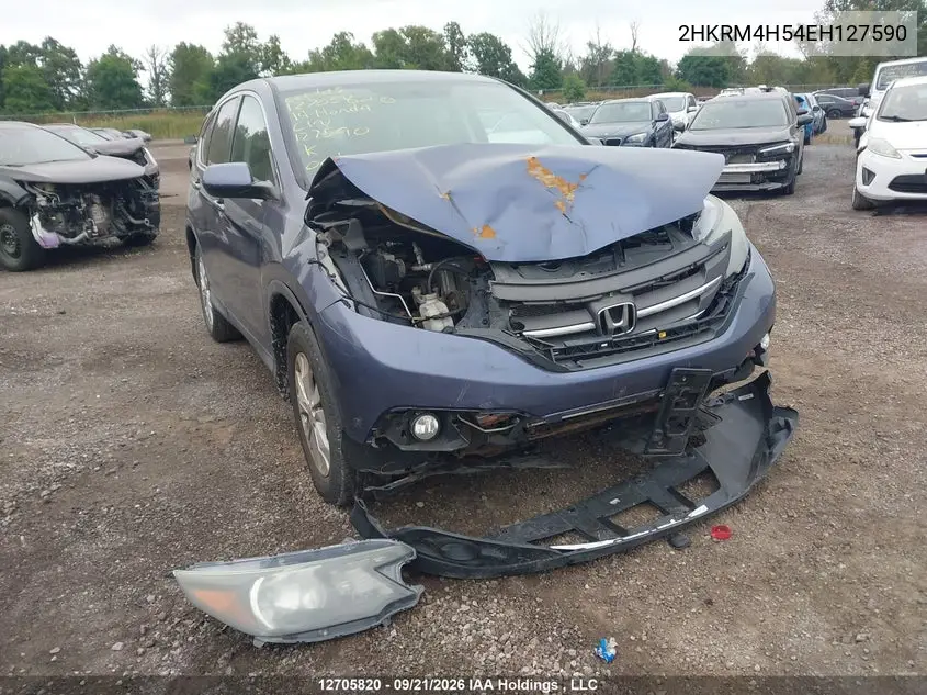 HONDA CR-V 2014, VIN 2HKRM4H54EH127590