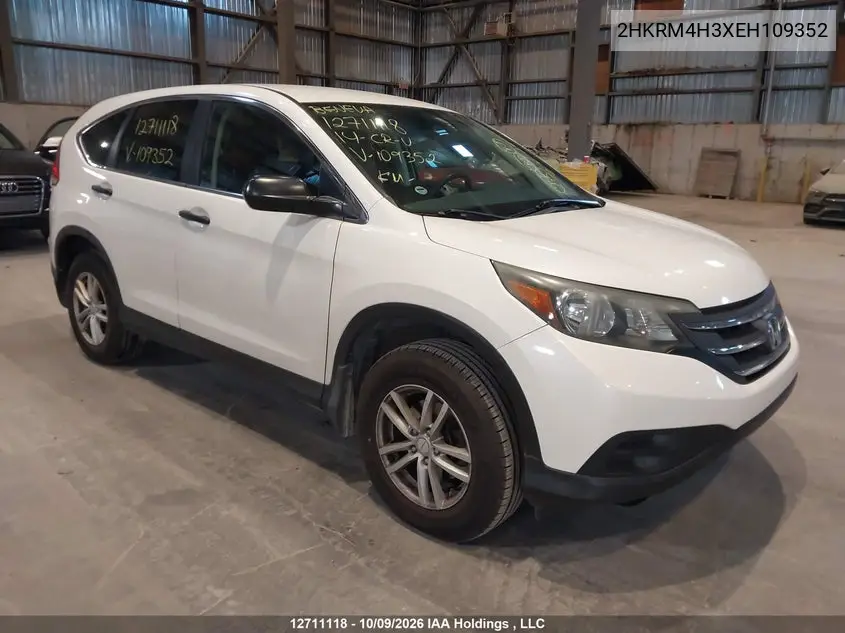 HONDA CR-V 2014, VIN 2HKRM4H3XEH109352