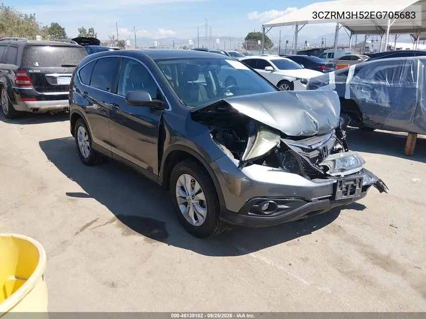 HONDA CR-V 2014, VIN 3CZRM3H52EG705683