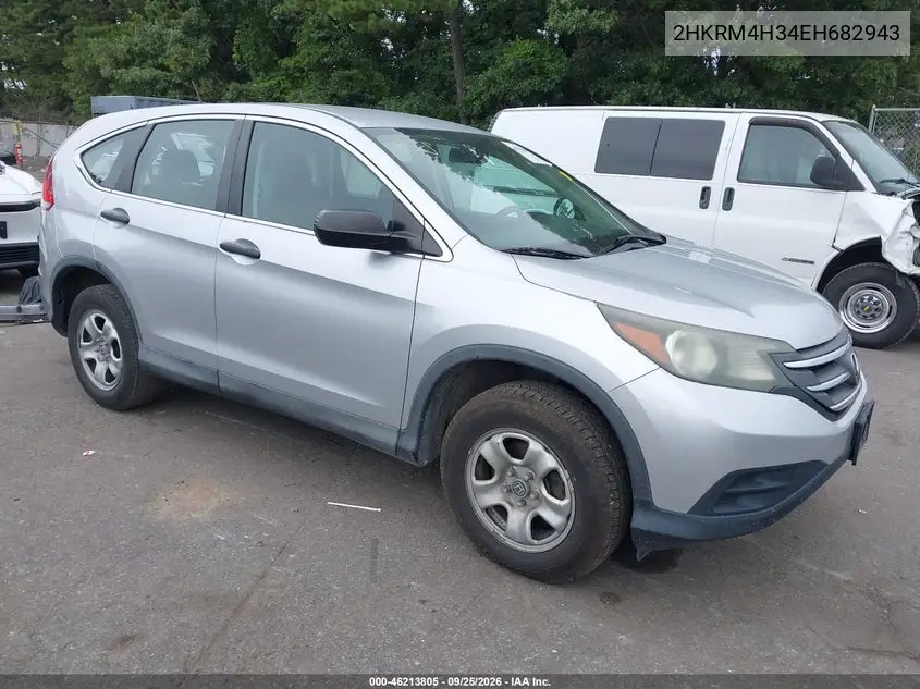 HONDA CR-V 2014, VIN 2HKRM4H34EH682943