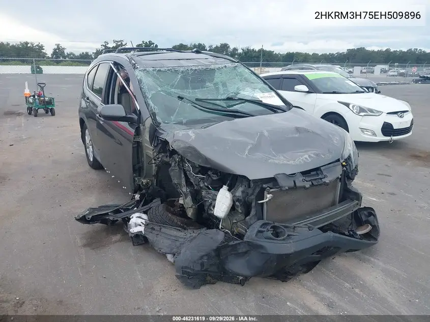 HONDA CR-V 2014, VIN 2HKRM3H75EH509896