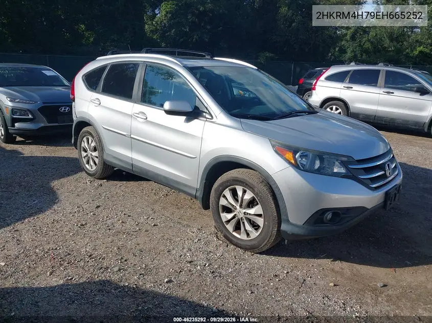 HONDA CR-V 2014, VIN 2HKRM4H79EH665252