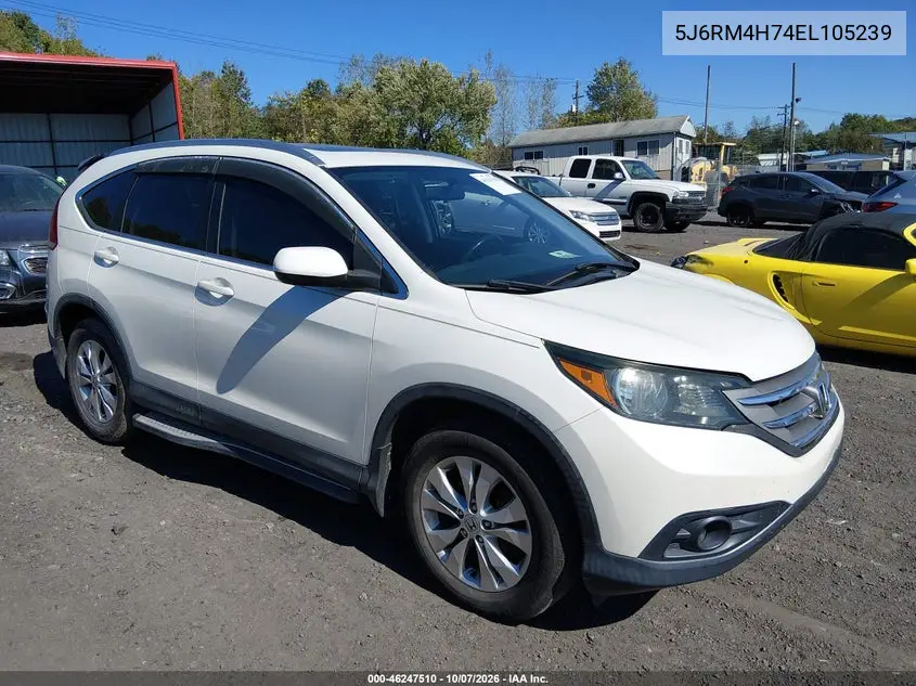 HONDA CR-V 2014, VIN 5J6RM4H74EL105239