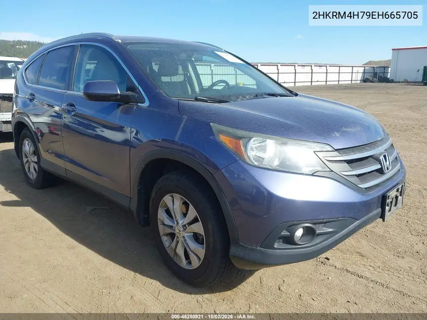 HONDA CR-V 2014, VIN 2HKRM4H79EH665705