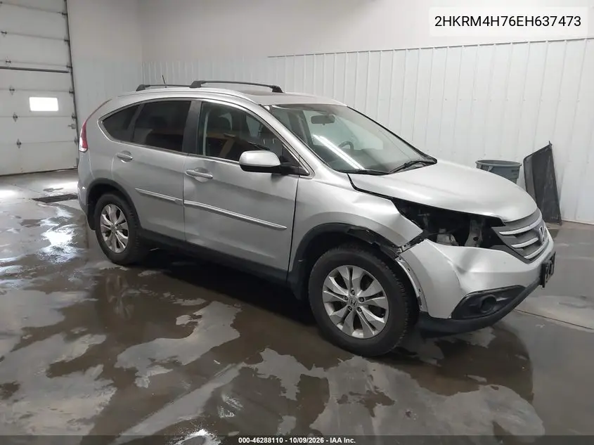 HONDA CR-V 2014, VIN 2HKRM4H76EH637473