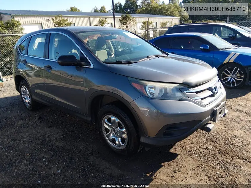 HONDA CR-V 2014, VIN 2HKRM4H30EH688710