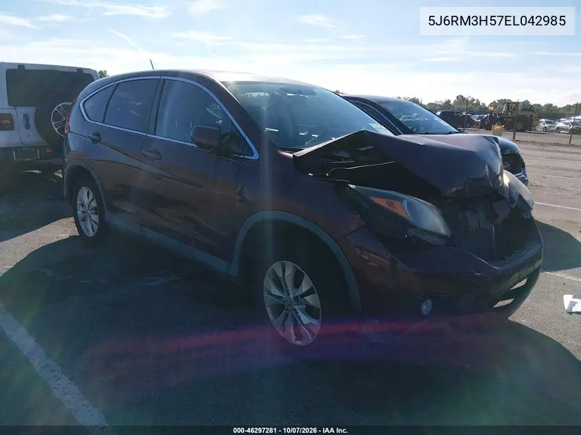 HONDA CR-V 2014, VIN 5J6RM3H57EL042985