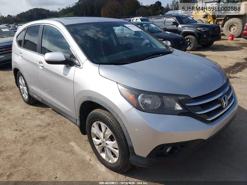 HONDA CR-V 2014, VIN 5J6RM4H59EL002588