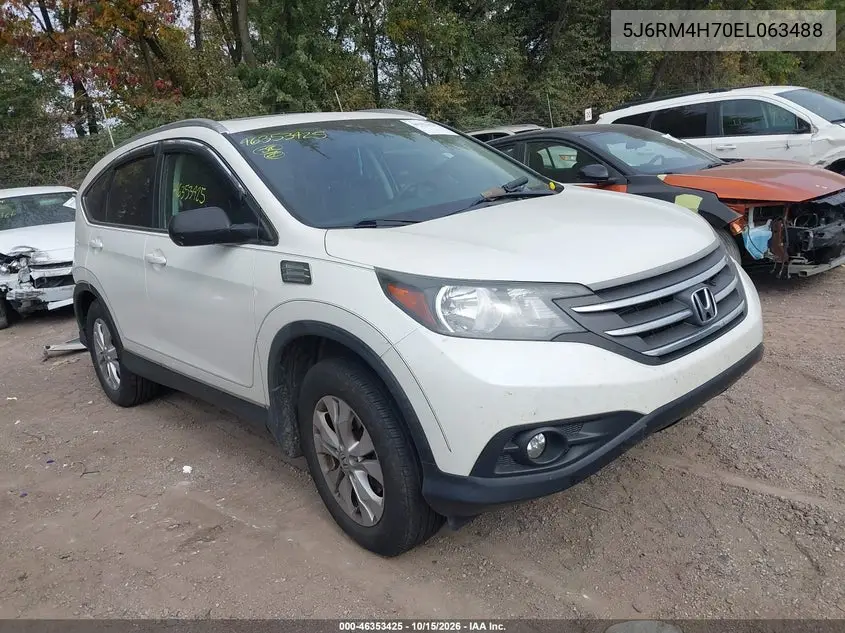 HONDA CR-V 2014, VIN 5J6RM4H70EL063488