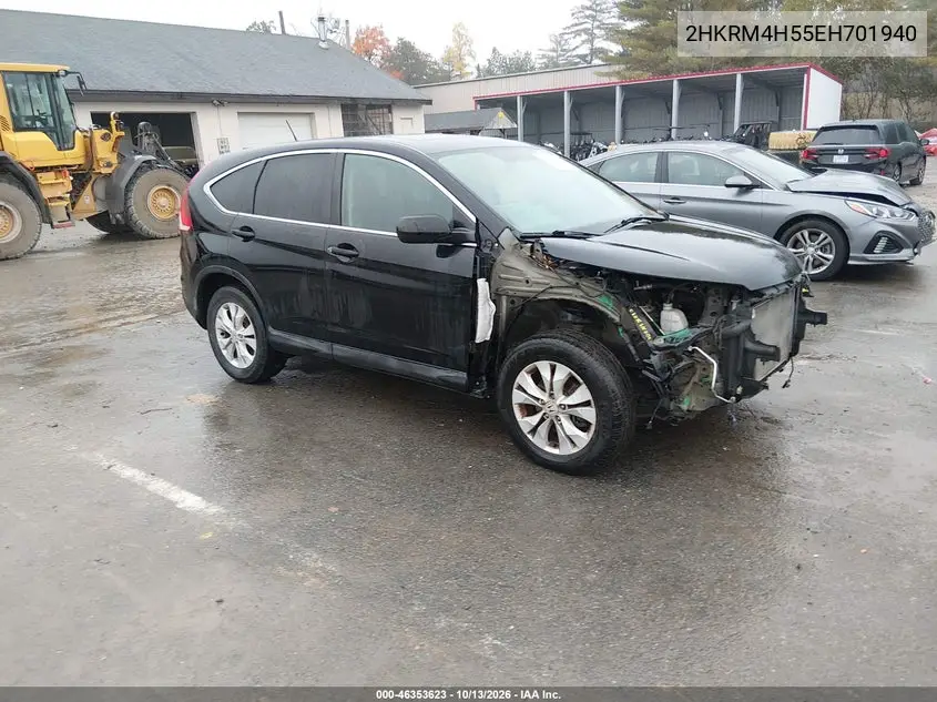 HONDA CR-V 2014, VIN 2HKRM4H55EH701940