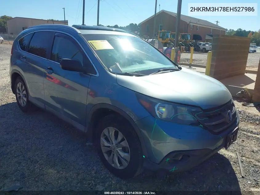 HONDA CR-V 2014, VIN 2HKRM3H78EH527986