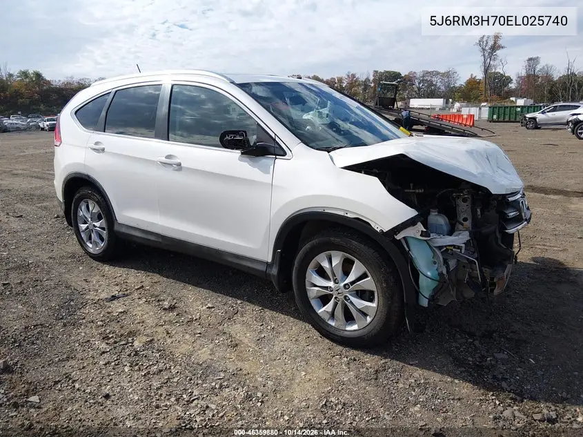 HONDA CR-V 2014, VIN 5J6RM3H70EL025740