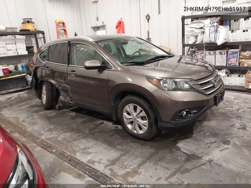 HONDA CR-V 2014, VIN 2HKRM4H79EH651917