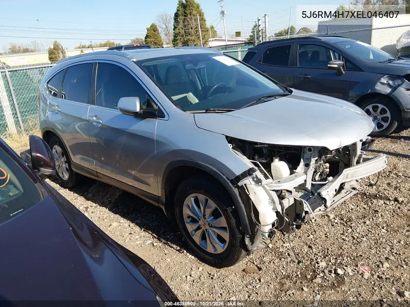 HONDA CR-V 2014, VIN 5J6RM4H7XEL046407