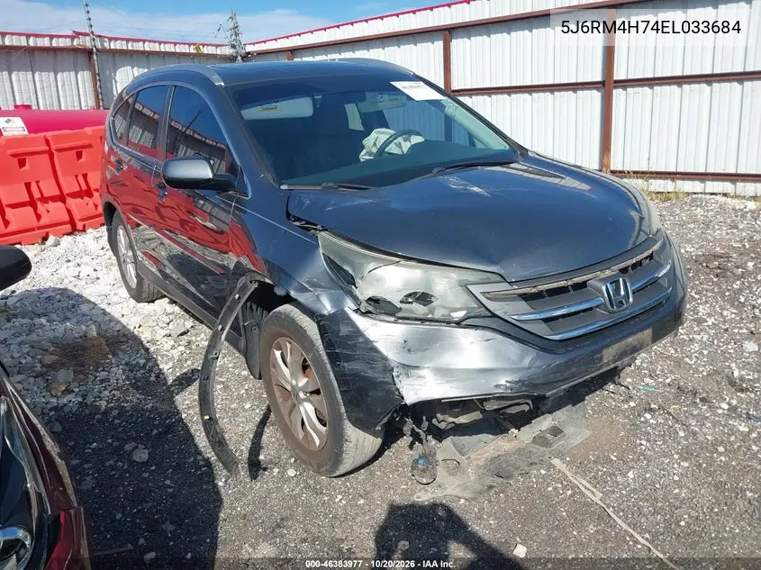 HONDA CR-V 2014, VIN 5J6RM4H74EL033684