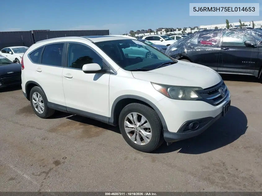 HONDA CR-V 2014, VIN 5J6RM3H75EL014653