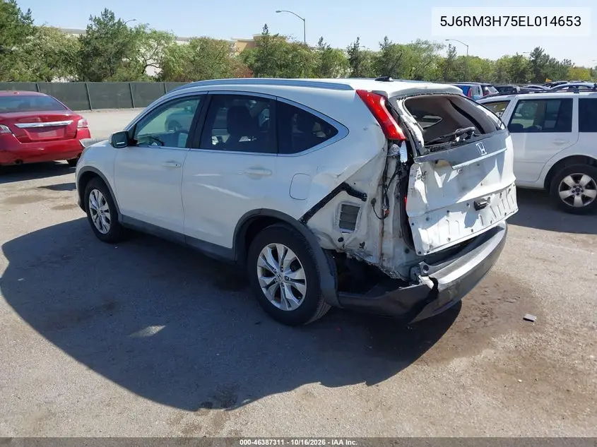 2014 HONDA CR-V VIN 5J6RM3H75EL014653 — фото 3